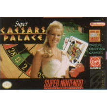 Super Nintendo Super Caesars Palace SNES - SNES Super Nintendo Super Caesars Palace for Super Nintendo Games