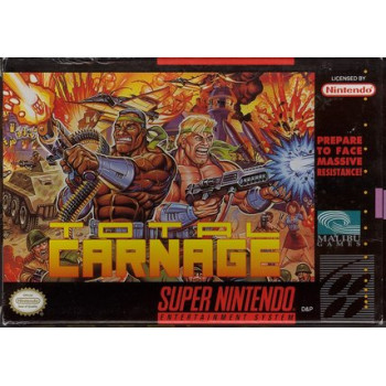 Super Nintendo Total Carnage Cartridge Only SNES - Super Nintendo - SNES