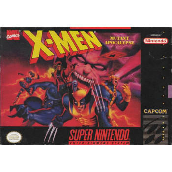 Super Nintendo X-Men Mutant Apocalypse SNES Xmen - Super Nintendo X-Men Mutant Apocalypse SNES Xmen