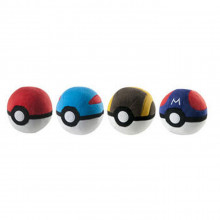 Toy - Pokemon - Plush - 5" Poke Ball Assortment #2 - 6pc PDQ