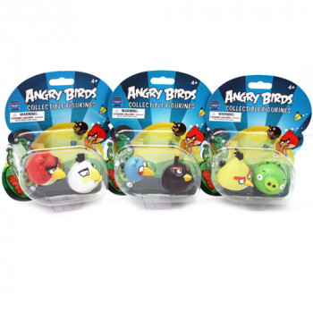 Toy Angry Bird Figurine 2 Pack Set Of 12 Assorted - Toy Angry Bird Figurine 2 Pack ( Set Of 12 )- Assorted for General Gaming