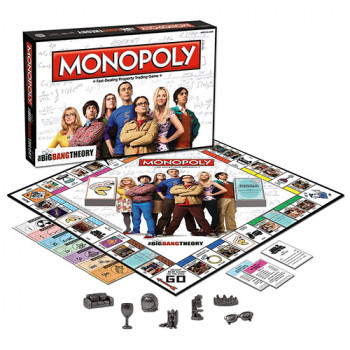 Toy Board Game The Big Bang Theory Monopoly - Toy Board Game The Big Bang Theory Monopoly for Classic Board Games Console