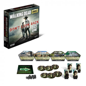 Toy Board Game The Walking Dead Don't Look Back Dice Game - Toy Board Game The Walking Dead Don't Look Back Dice Game for Classic Board Games Console