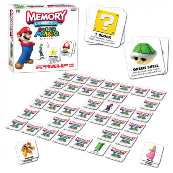 Toy Boardgame Super Mario Memory Challenge nintendo - General Gaming - Toy Boardgame Super Mario Memory Challenge (nintendo)