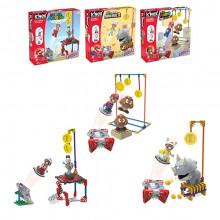 Toy Building Set Super Mario Enemy Assortment Series 1 4 Pack 1 Each Of Stacked Goombas Dry Bones Reznor And Bone Piranha Plant nintendo - Toy Building Set Super Mario Enemy Assortment Series 1 4 Pack (1 Each Of Stacked Goombas Dry Bones Reznor And Bone P