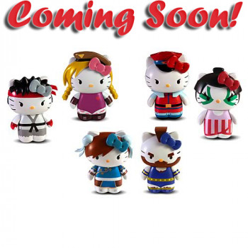 Toy Hello Kitty Street Fighter Pvc Figure Set Series 1 Assorted 12-pack 4 Each Of Chun-li Vs. Zangief Ryu Vs. Cammy And M. Bison Vs. E. Honda sanrio - Toy Hello Kitty Street Fighter Pvc Figure Set Series 1 Assorted 12-pack (4 Each Of Chun-li Vs. Zangief R