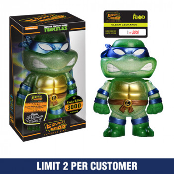 Toy Hikari Sofubi Vinyl Figure Clear Leonardo Limited Edition - Toy Hikari Sofubi Vinyl Figure Clear Leonardo Limited Edition for General Gaming Console