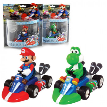 Toy Mario Kart Pull Back Large 6 Pack Assorted 4 Mario 2 Yoshi nintendo - General Gaming Game Toy Mario Kart Pull Back Large 6 Pack Assorted (4 Mario 2 Yoshi) (nintendo)