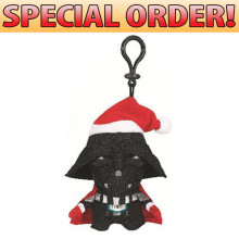 Toy Star Wars Santa Hat Talking Mini Plush Clip-ons Darth Vader Santa 16 Pcs - General Gaming - Toy Star Wars Santa Hat Talking Mini Plush Clip-ons Darth Vader Santa 16 Pcs