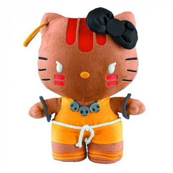 Toy Street Fighter X Sanrio Hello Kitty Dhalsim Plush 11