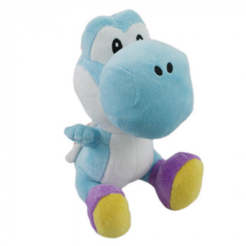 Toy Super Mario Plush Light Blue Yoshi 6