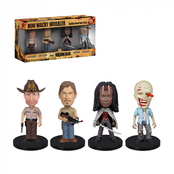 Toy The Walking Dead Mini Wacky Wobbler 4-piece Set rick Grimes Daryl Dixon Michonne And Rv Walker 849803040024 - General Gaming Game Toy The Walking Dead Mini Wacky Wobbler 4-piece Set (rick Grimes Daryl Dixon Michonne And Rv Walker) 849803040024