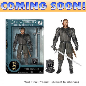 Toy Vinyl Figure Game Of Thrones Legacy Collection The Hound NULL - Toy Vinyl Figure Game Of Thrones Legacy Collection The Hound NULL for General Gaming Console