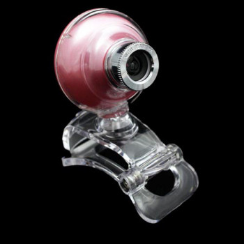 Universal Webcam Circular USB Webcam with Microphone Pink TTX TECH - General Gaming - Universal Webcam Circular USB Webcam with Microphone Pink (TTX TECH)