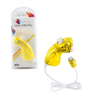 Wii Controller Rock Candy Nunchuk Yellow pdp - Wii Controller Rock Candy Nunchuk Yellow (pdp)