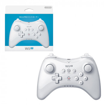 Wii U Controller Pro U White Japanese Version - General Gaming Game Wii U Controller Pro U White Japanese Version