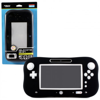 Wii U Screen Protective Silicone Case Skin in Black - Wii U Screen Protective Silicone Case Skin in Black for General Gaming Console