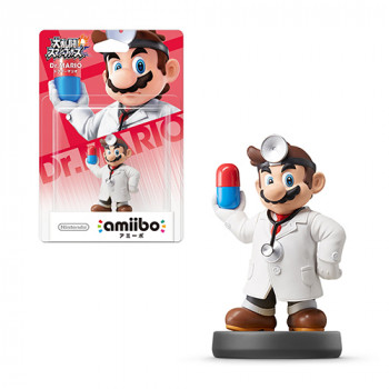 Wii U Software Amiibo Action Figure Dr. Mario nintendo - Wii U Software Amiibo Action Figure Dr. Mario(nintendo) for General Gaming