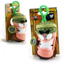 Worms Army Keyring Plush Toy - Worms Army Keyring Plush Toy for General Gaming Console