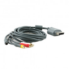 Xbox 360 Cable S Video/av Cable Bulk New microsoft - General Gaming - Xbox 360 Cable S Video/av Cable Bulk New (microsoft)