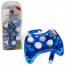 Xbox 360 Controller Rock Candy Blue pdp - Xbox 360 Controller Rock Candy Blue (pdp)