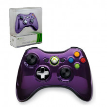 Xbox 360 Controller Wireless Chrome Series Limited Edition Purple microsoft - Xbox 360 Controller Wireless Chrome Series Limited Edition Purple (microsoft) for General Gaming Console