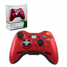 Xbox 360 Controller Wireless Chrome Series Limited Edition Red microsoft - Xbox 360 Controller Wireless Chrome Series Limited Edition Red (microsoft) for General Gaming