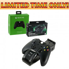 Xbox One Bundle Official Controller & Charge Base Promo Bundle Black NULL - General Gaming Game Bundle - Official Controller & Charge Base Promo Bundle - Black - NULL