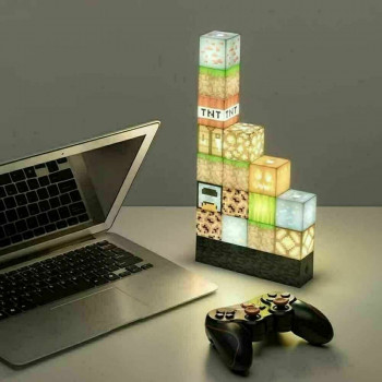 Minecraft Block Building Light Minecraft LED Block Lights - Minecraft LED Block Lights Minecraft Block Building Light for Minecraft Toys