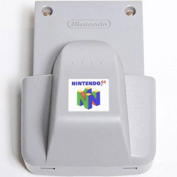 Official Nintendo 64 Rumble Pack N64 Authentic Rumble Pack - Official Nintendo 64 Rumble Pack. For N64 Games - All The Nintendo 64 Games For Sale N64 Authentic Rumble Pack