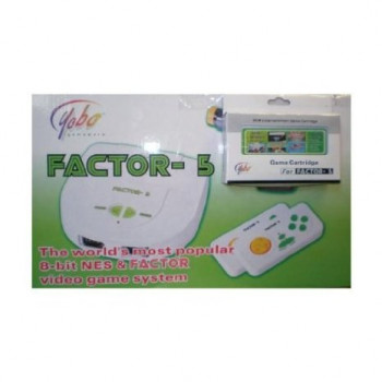 Yobo Factor-5 Video Game System with 5 Games! New - Yobo Factor-5 Video Game System with 5 Games! New