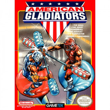 Nintendo Nes American Gladiators cartridge Only - Nintendo Nes American Gladiators (cartridge Only) for Nintendo Games