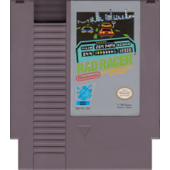 Nintendo NES Rad Racer Original Release Cartridge - Nintendo NES Rad Racer Original Release Cartridge