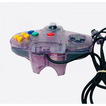 N64 Original Controller Nintendo Brand Nintendo 64 Controller Atomic Purple - Nintendo 64 Game Nintendo Brand Nintendo 64 Controller - Atomic Purple