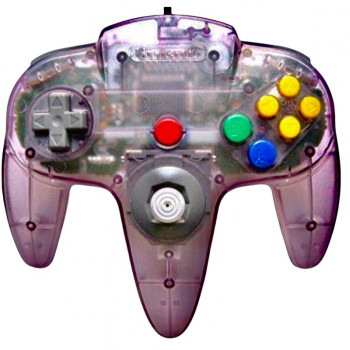 N64 Original Controller Nintendo Brand Nintendo 64 Controller Atomic Purple - Nintendo 64 Game Nintendo Brand Nintendo 64 Controller - Atomic Purple