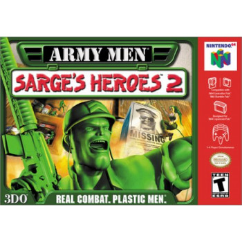 N64 Army Men Sarge's Heroes 2 Nintendo 64 - Nintendo 64 Game Nintendo 64