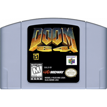 Nintendo 64 Doom 64 N64 Doom 64 Game Only - Nintendo 64 Doom 64 N64 Doom 64 - Game Only