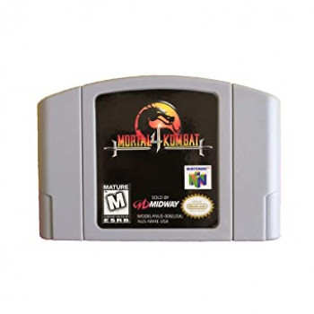 Nintendo 64 Mortal Kombat 4 N64 Mk4 Game Only - Nintendo 64 Mortal Kombat 4 N64 Mk4 - Game Only