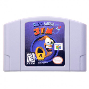 N64 Earthworm Jim 64 Earthworm Jim 3D for Nintendo 64 Game Only - N64 Earthworm Jim 64. For Nintendo 64 Earthworm Jim 3D for Nintendo 64 - Game Only