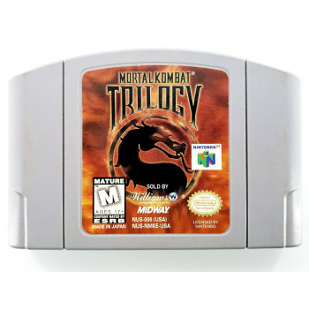 Nintendo 64 Mortal Kombat Trilogy N64 MK Trilogy Game Only - Nintendo 64 Game N64 MK Trilogy - Game Only