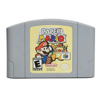 Nintendo 64 Paper Mario Paper Mario N64 Game Only - Nintendo 64 Game Paper Mario N64 - Game Only