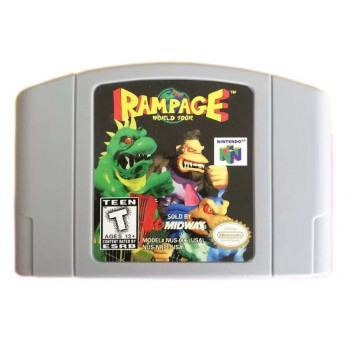 Nintendo 64 Rampage World Tour N64 Rampage World Tour Game Only - Nintendo 64 Rampage World Tour N64 Rampage World Tour - Game Only for Nintendo 64 Console