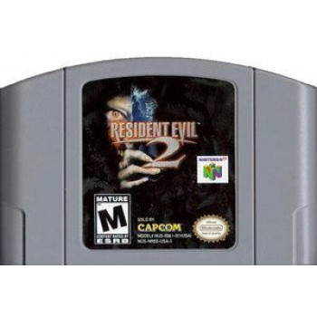 Nintendo 64 Resident Evil 2 N64 Resident Evil 2 Game Only - Nintendo 64 Resident Evil 2. For Nintendo 64 N64 Resident Evil 2 - Game Only