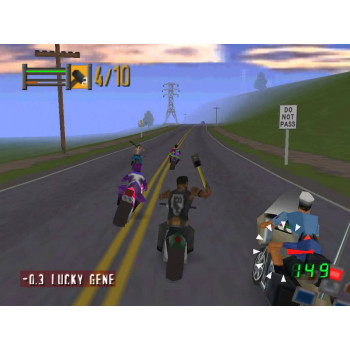 Nintendo 64 Road Rash 64 N64 Road Rash Game Only* - Nintendo 64 Road Rash 64 N64 Road Rash - Game Only*