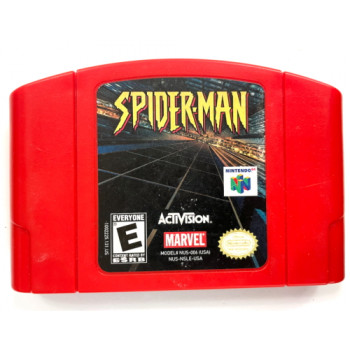 N64 Spiderman Nintendo 64 Spider-Man Game Only - N64 Spiderman Nintendo 64 Spider-Man - Game Only for Nintendo 64 Console