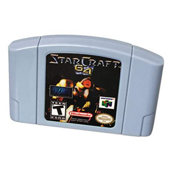 Nintendo 64 StarCraft 64 N64 Star Craft 64 Game Only - Nintendo 64 StarCraft 64. For Nintendo 64 N64 Star Craft 64 - Game Only