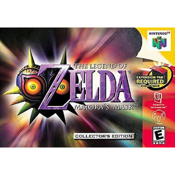 N64 The Legend of Zelda Majora's Mask Nintendo 64 Majoras Mask Gold Game Only - N64 The Legend of Zelda Majora's Mask Nintendo 64 Majoras Mask Gold - Game Only