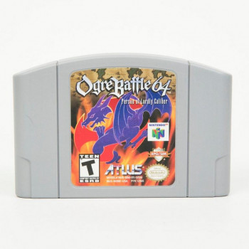 Nintendo 64 Ogre Battle 64: Person of Lordly Caliber Ogre Battle N64 Game Only - Nintendo 64 Ogre Battle 64: Person of Lordly Caliber Ogre Battle N64 - Game Only