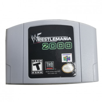 Nintendo 64 WWF WrestleMania 2000 N64 WWF 2000 Game Only - Nintendo 64 WWF WrestleMania 2000 N64 WWF 2000 Game Only for Nintendo 64 Console