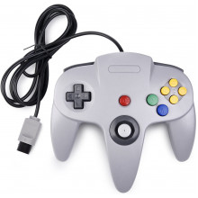 N64 Controller in Classic Grey Nintendo 64 Controller Grey - N64 Controller in Classic Grey. For Nintendo 64 Controllers - N64 Controllers - N64 Controller Pads Nintendo 64 Controller Grey